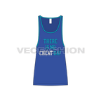 Mens workout gym tank flat sketch, front view