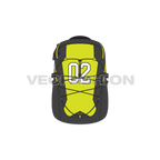 Multi purpose sport backpack flat sketch, view 1
