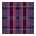 Scottish tartan fabric texture flat sketch, view 1