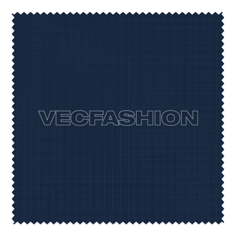 Set of 3 denim fabric textures flat sketch, view 2