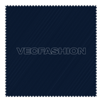 Set of 3 denim fabric textures flat sketch, view 3