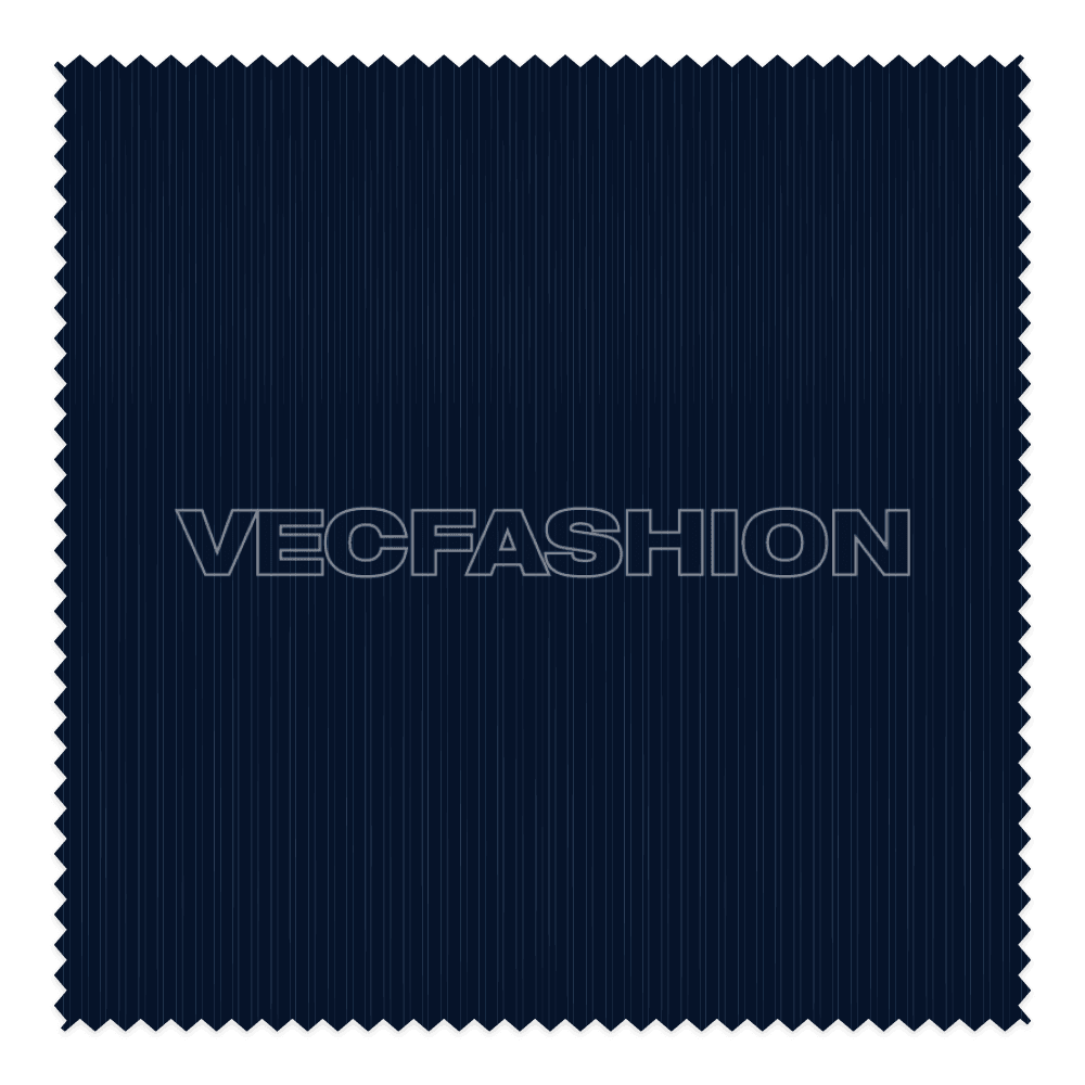 Set of 3 denim fabric textures flat sketch, view 1