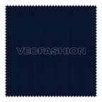 Set of 3 denim fabric textures flat sketch, view 1