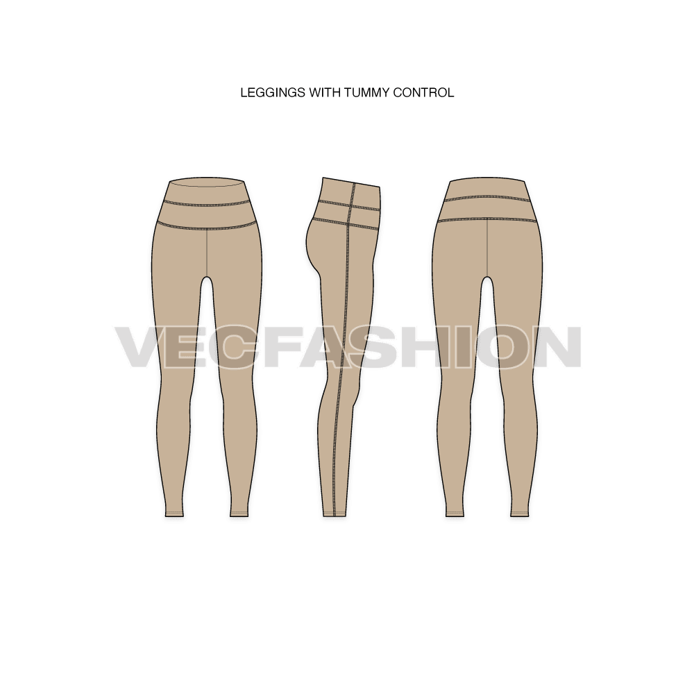 Set of 7 Yoga Pants - VecFashion
