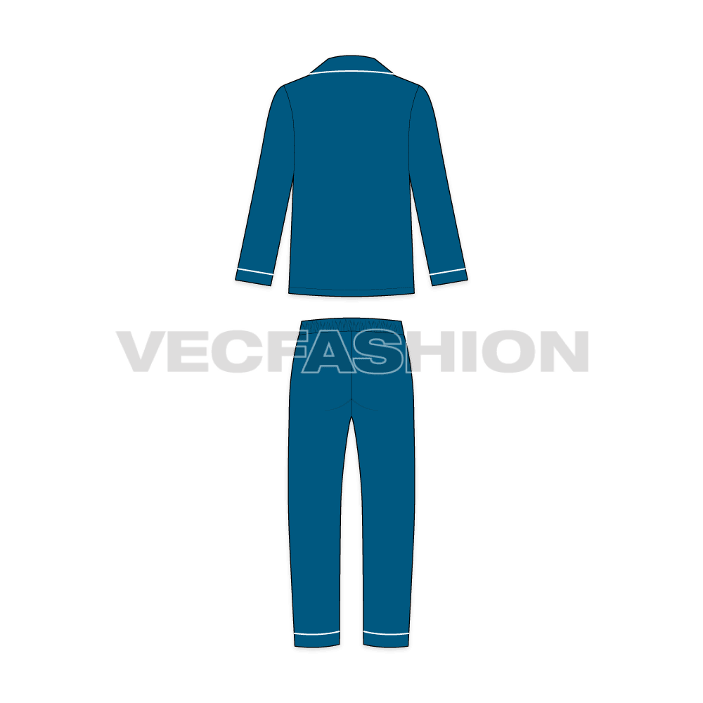Teen Boy Nightsuit Pajama Set - VecFashion