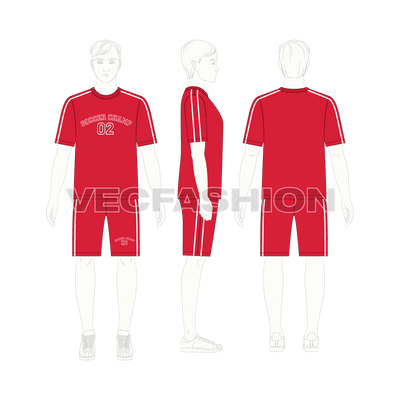 Teens Boys Soccer Kit