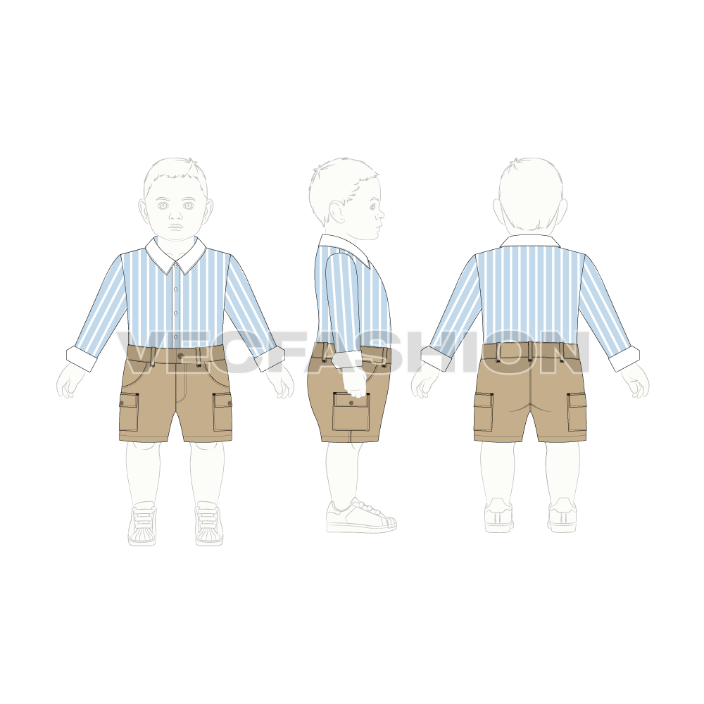 Toddler Boy Shirt And Shorts Set