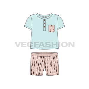 Toddler Girl T-Shirt Shorts Set