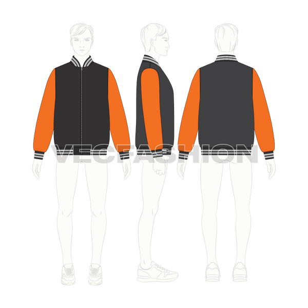 Bomber Jacket Mockup Vector Art PNG Images | Free Download On Pngtree