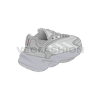 Women running sneakers, light gray flat sketch, view 4