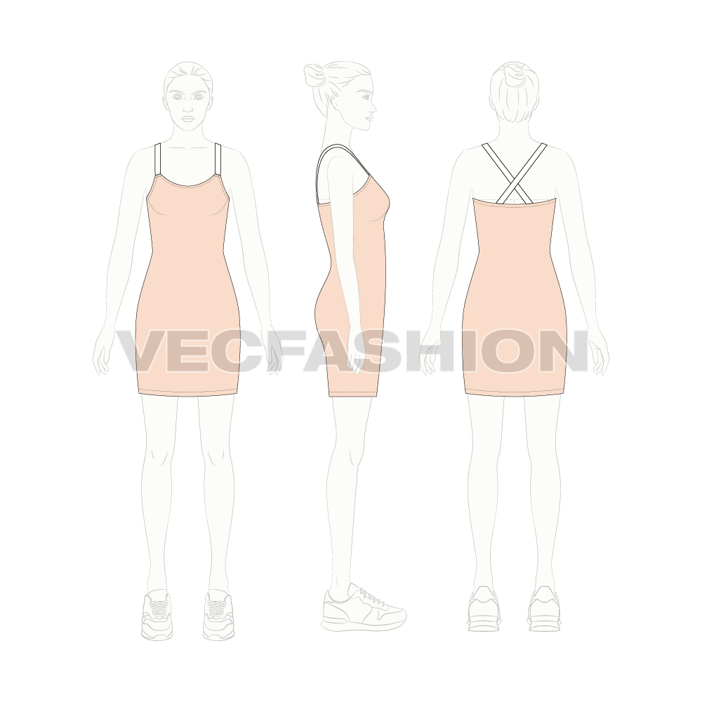 Womens Bodycon Mini Dress
