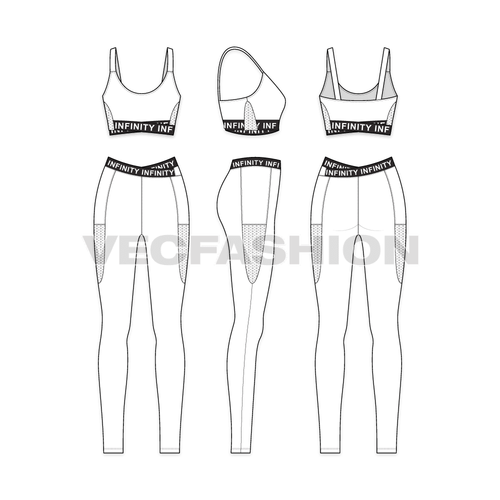 Women's Lycra Gym Shorts - VecFashion