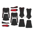 A Vector Fashion Set for Women Fashion Ballet Flats, is especially illustrated to give you a few good items to add to your list. This will include Bodysuit, Skirts and Ballet Flats.