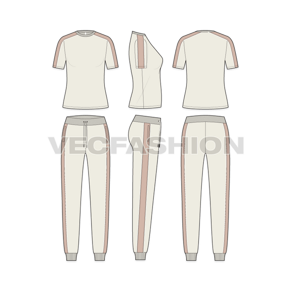 VecFashion Women's Summer Tracksuit