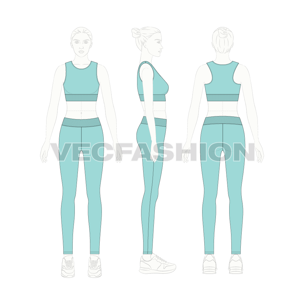 Women's Sportswear Set - VecFashion