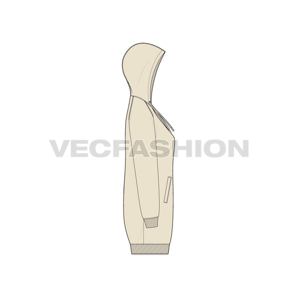 Womens Hoodie Raglan Sleeve Hoodie Pattern Women's Long Length