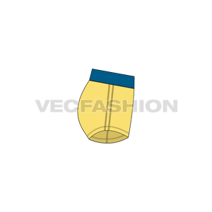 Women's Lycra Gym Shorts - VecFashion