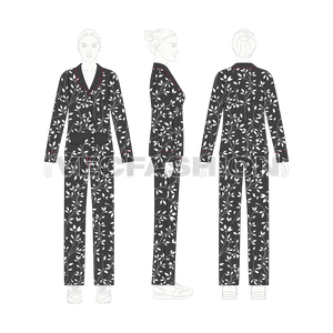 Womens Night Suit Pajama Set