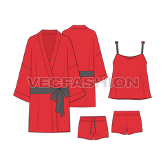 Mens Robe Loungewear - VecFashion