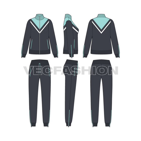 VecFashion Women's Summer Tracksuit