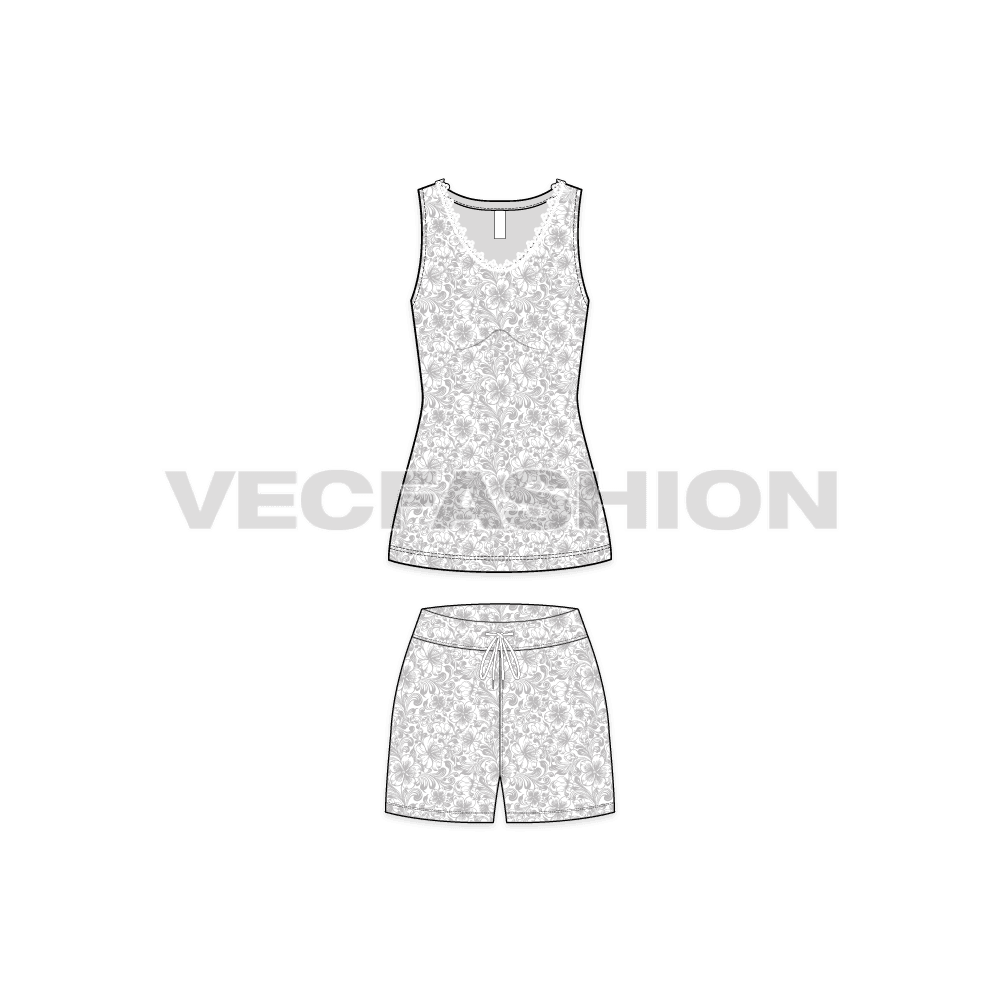 Black Floral Printed Viscose Rayon Shirt With Pyjamas Night Suit – Claura  Designs Pvt. Ltd.